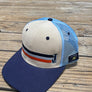 Lazy Dog Corduroy Paddle Hat Khaki/Blue