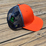 Lazy Dog Woven Patch Hat Orange