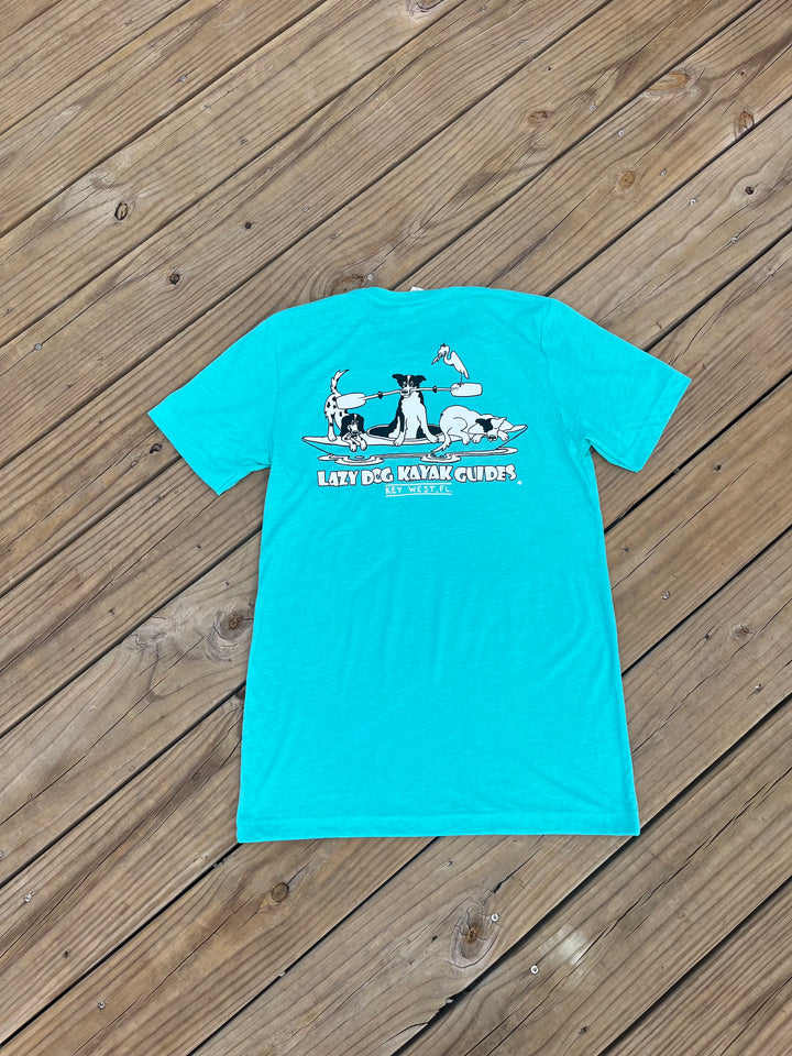 T-Shirts: Lazy Dog Kayak Guides T-Shirt