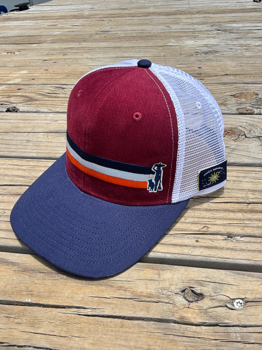 Lazy Dog Corduroy Paddle Hat Maroon