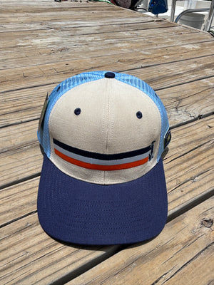 Lazy Dog Corduroy Paddle Hat Khaki/Blue