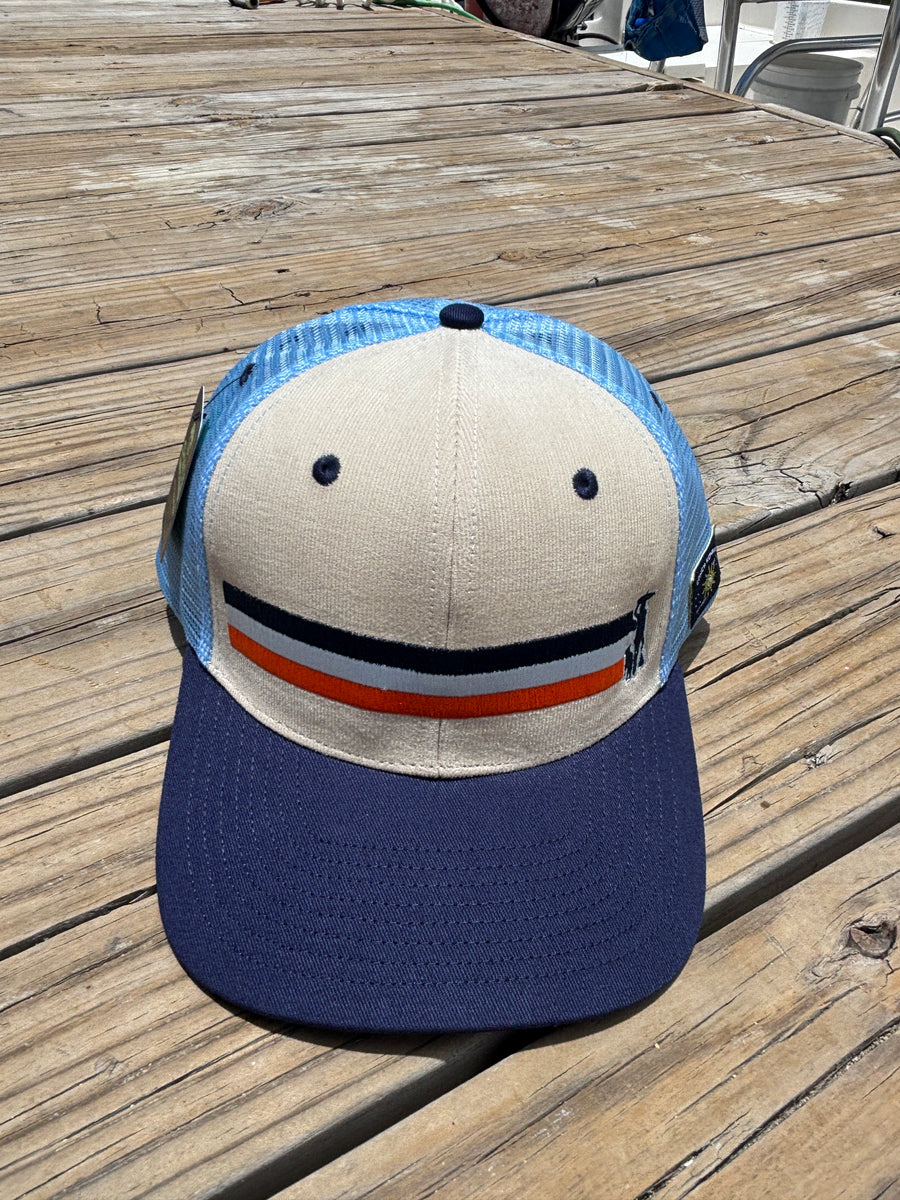 Lazy Dog Corduroy Paddle Hat Khaki/Blue