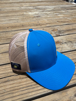 Lazy Dog Woven Patch Hat Blue