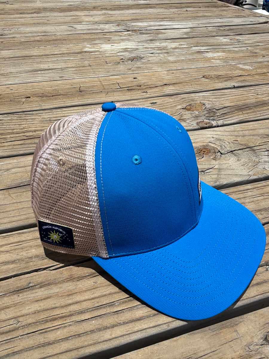 Lazy Dog Woven Patch Hat Blue